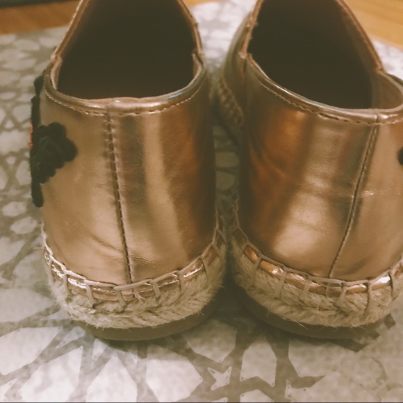 Rose gold espadrilles - Picture 3 of 4
